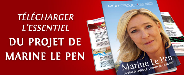 Télécharger l'essentiel du projet de Marine Le Pen