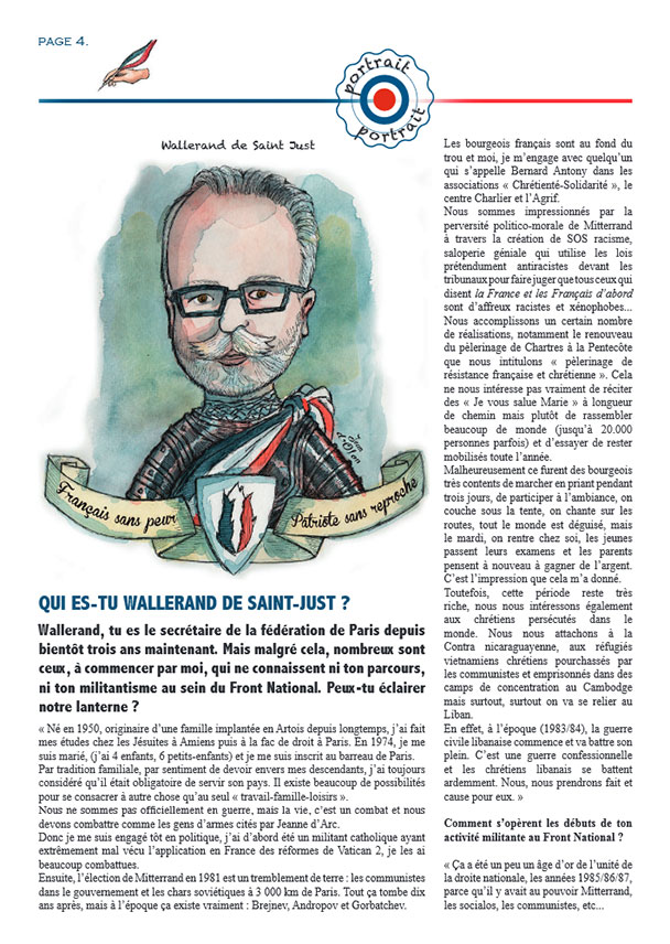 Biographie de Wallerand de Saint Just