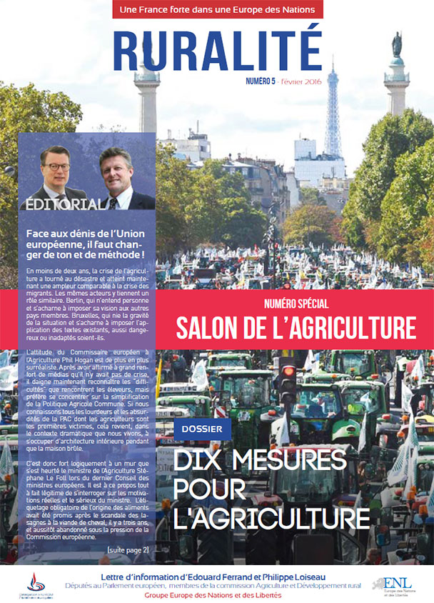 Ruralité N°5 - Février 2016
