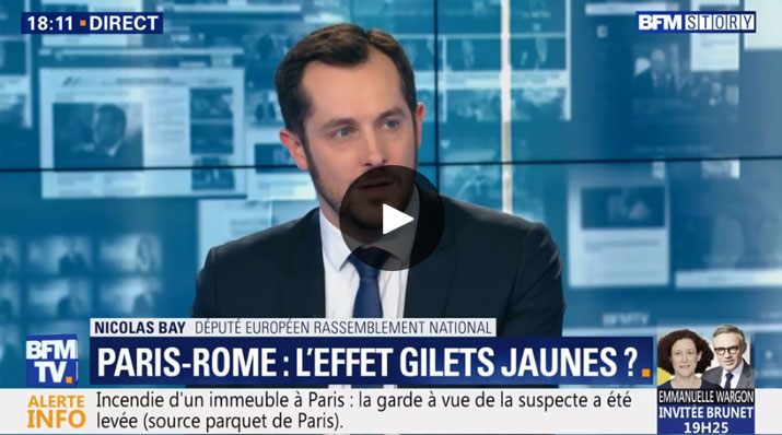 Nicolas Bay sur BFM TV