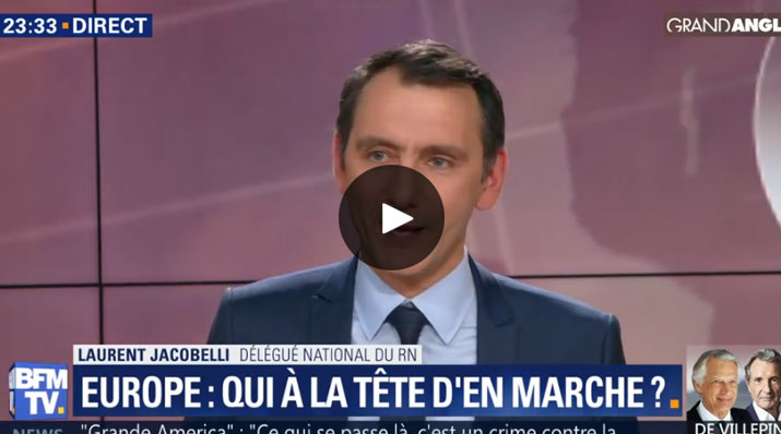 Laurent Jacobelli sur BFM TV