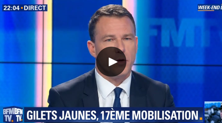 Jean-Lin Lacapelle sur BFM TV