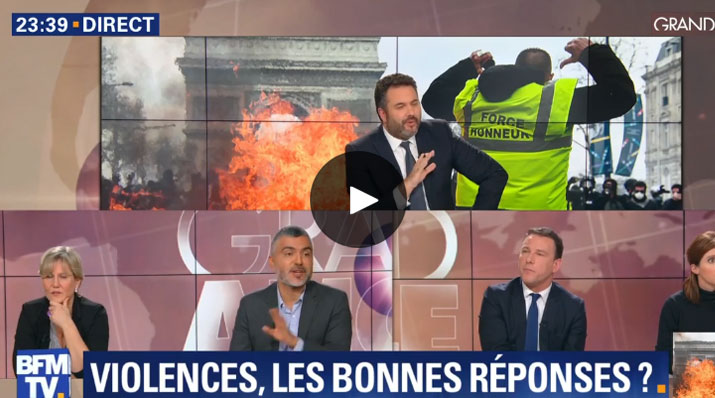 Jean-Lin Lacapelle sur BFM TV