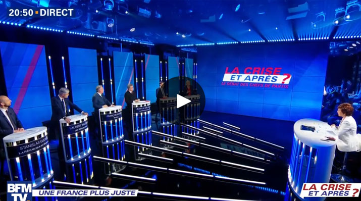 Marine Le Pen sur BFM TV