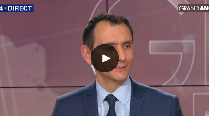 Laurent Jacobelli sur BFM TV