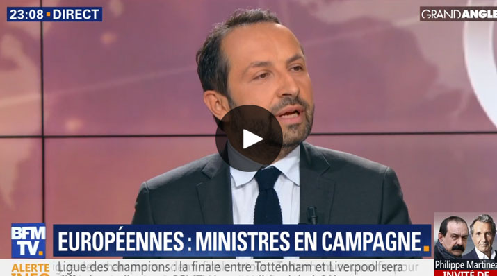 Sébastien Chenu sur BFM TV