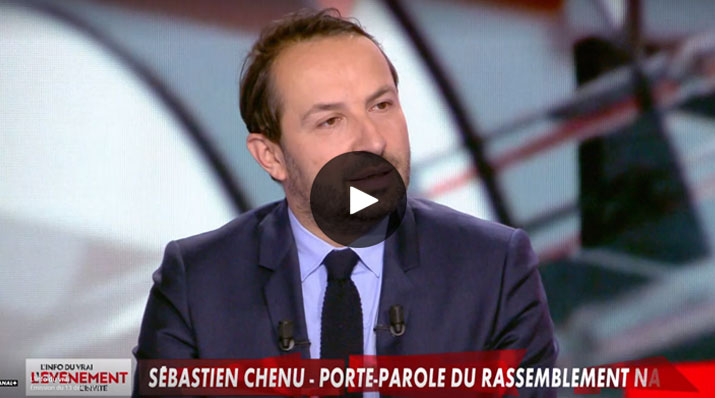 Sébastien Chenu sur Canal+